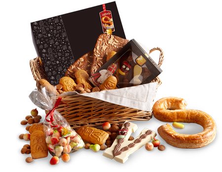 Echte Bakker Frentz - Specialiteiten - Sinterklaas-geschenken - Sinterklaas geschenkmand