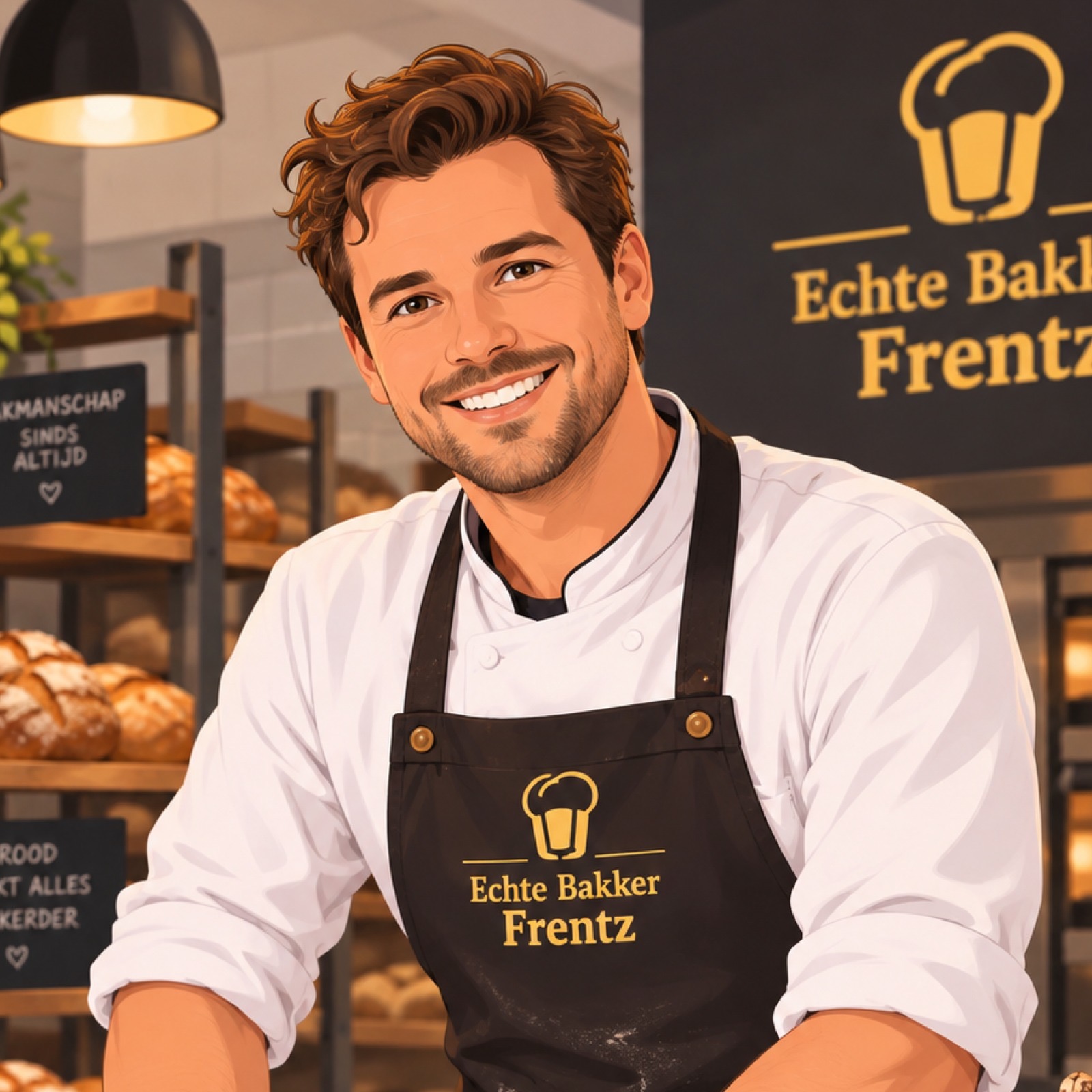 Broodbakker bij Echte Bakker Frentz